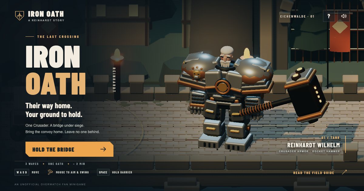 Screenshot of the Reinhardt demo